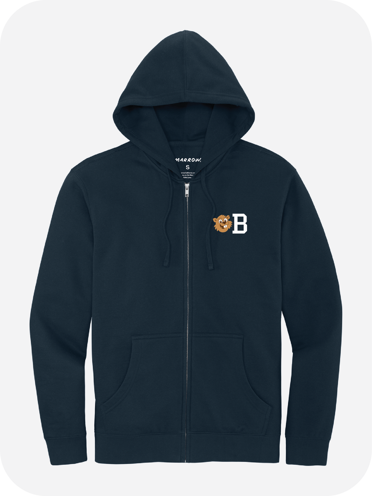 Soy Bixby Adult Hoodie - Navy