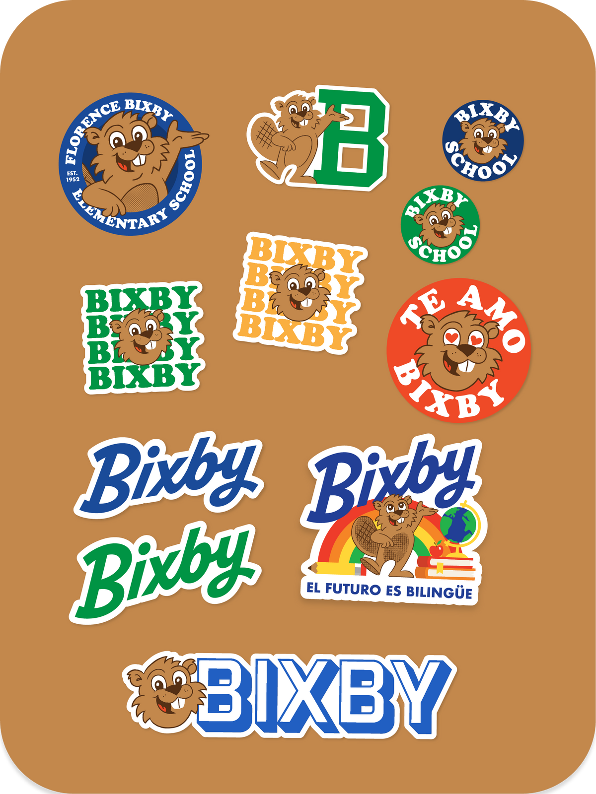 Bixby Spirit Sticker Bundle
